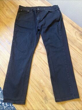 Men’s Levis 514 Straight Fit High Stretch 38x30 , Black